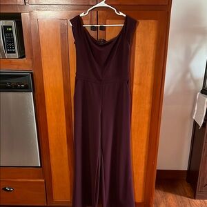 Elegant Burgundy Jumpsuit